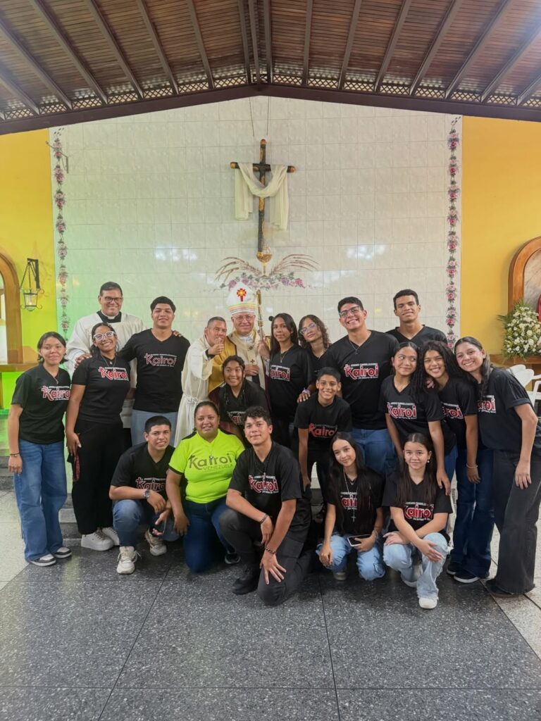 Jóvenes de Kairoi de la parroquia Jesús Buen Pastor en Los Caobos
Juvetud Católica